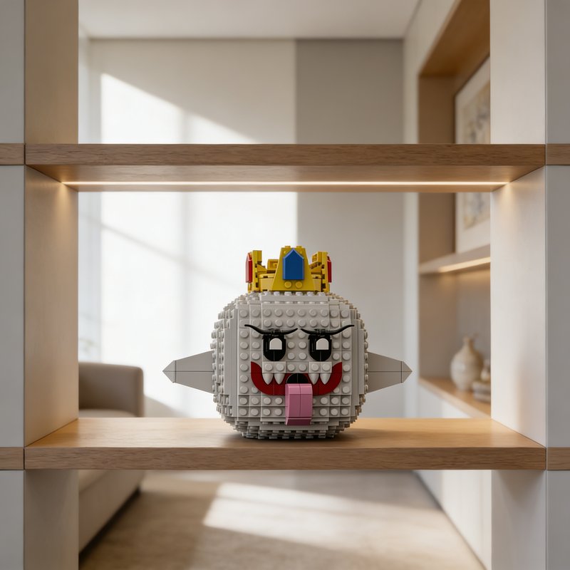Office Technologies - 351pcs MOC Mario King Boo Mariose