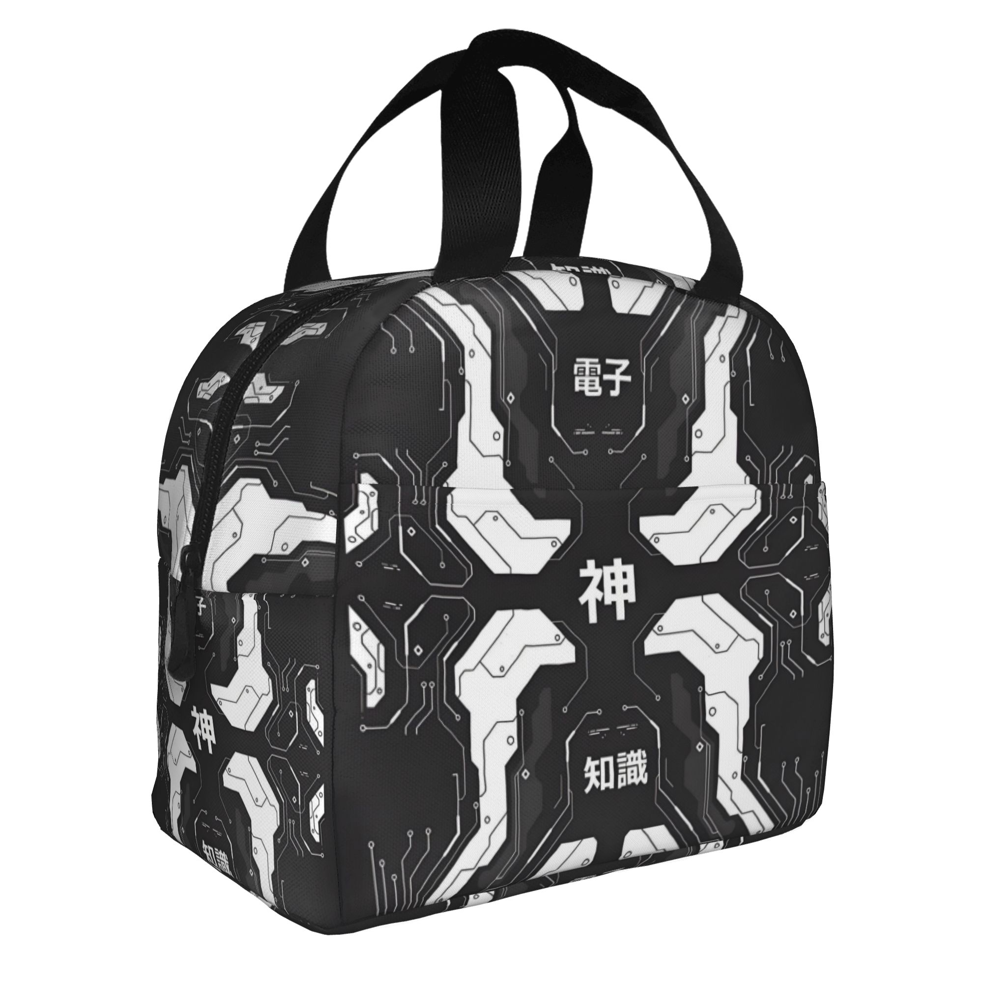 Office Tech For Men - Custom Cyberpunk Japanese Lunch Bag Men