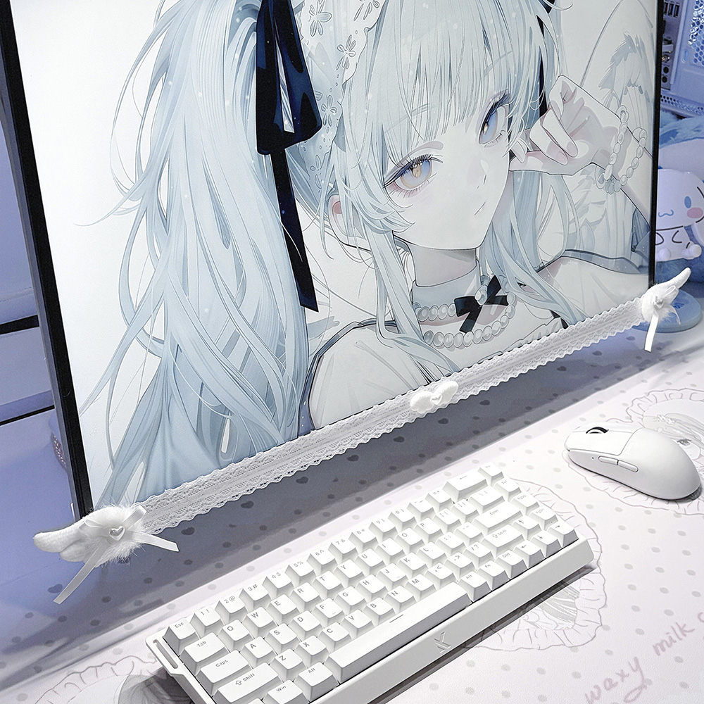 New Screen Decor White Lace Mo - Office Technologies review and price