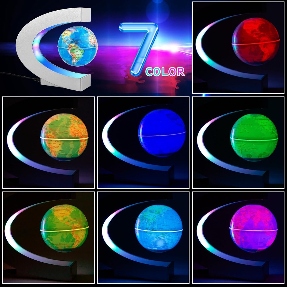 Magnetic Levitating Globe with - Office Tech For Men review and price