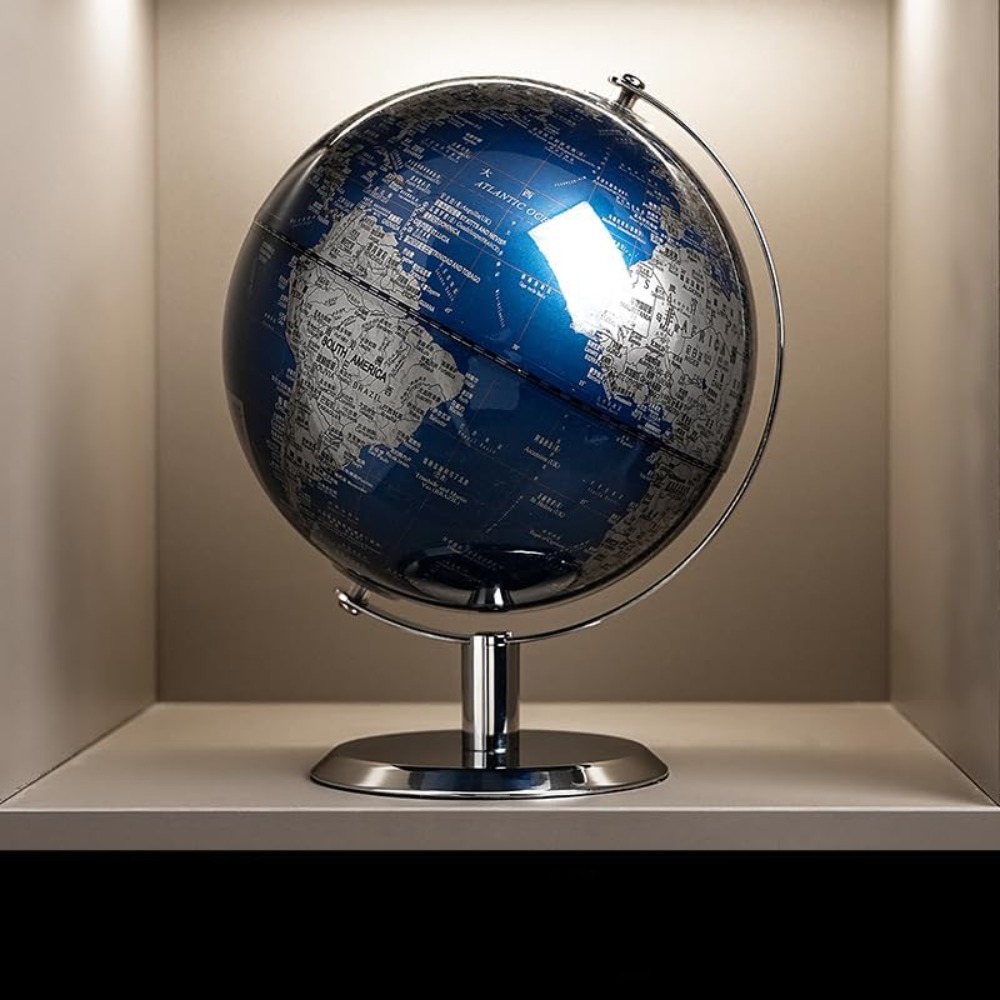 8 Inch World Globe with Stainl - Office Tech For Men review and price