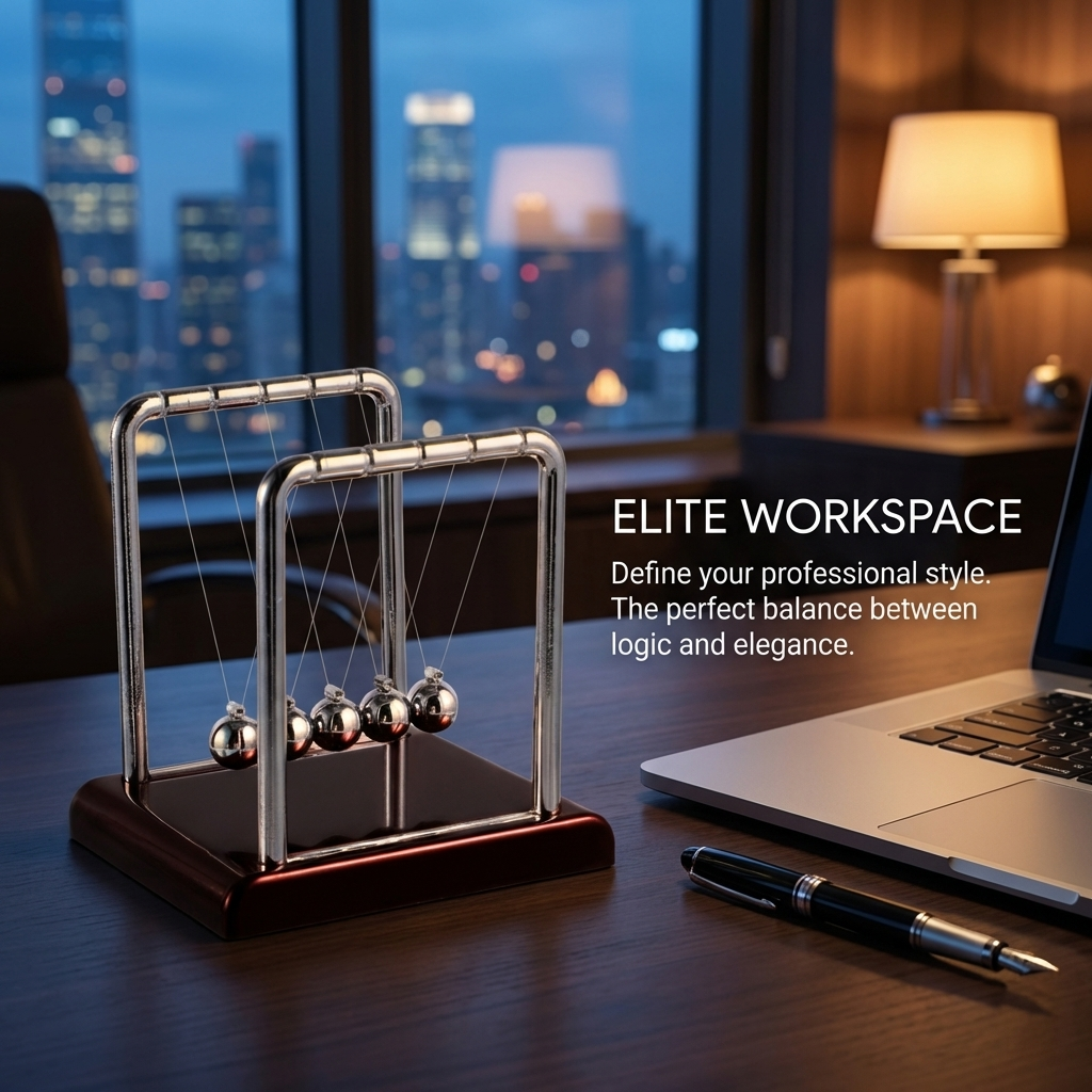 Newton Cradle Balance Pendulum - Office Technologies review and price